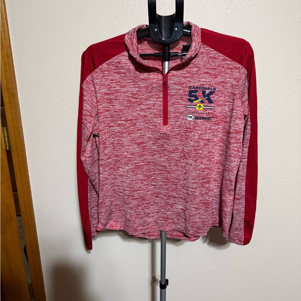 Sport-Tek‎ Red Ladies Pullover
